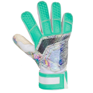 Gants de gardien de but de football professionnels de 4mm Doigts de protection respirants Prix raisonnables - Product Image 2