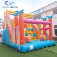 Parcours d'obstacles gonflable le plus vendu, personnalisation à bas prix d'usine - Couleurs vives et structure stable pour les enfants
