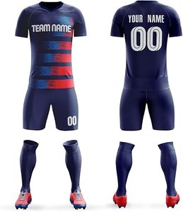 Kits de uniformes de fútbol personalizados de alta calidad OEM para ropa deportiva/ropa de entrenamiento de fútbol Los mejores Kits de fútbol de secado rápido - Product Image 6