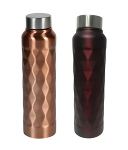 Customized Logo Diamond-Shaped 304 Grade Stainless Steel Water Bottle 1000ml Colored Water Tumbler <b>Flask</b> - Product Image 6