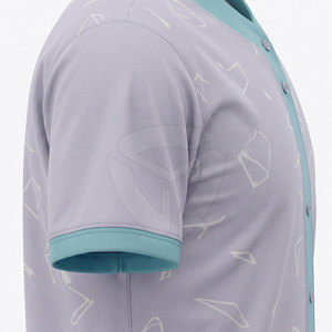 Camiseta de Béisbol Deportiva Diseñada para el Rendimiento, Material Transpirable, Adecuada para Partidos y Entrenamientos - Product Image 5