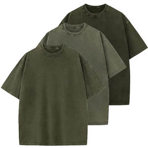 เสื้อยืดผ้าฝ้ายโอเวอร์ไซส์ผ้านุ่มใส่สบายสไตล์วินเทจ - Product Image 3