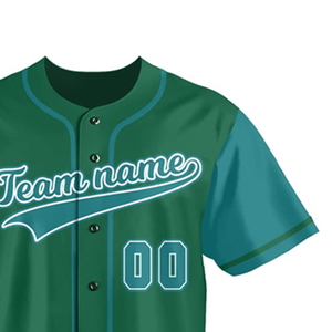 Nouveauté impression personnalisée respirant séchage rapide col en v maillot de Baseball pour hommes en gros entièrement personnalisé équipe porter 100% de haute qualité - Product Image 4