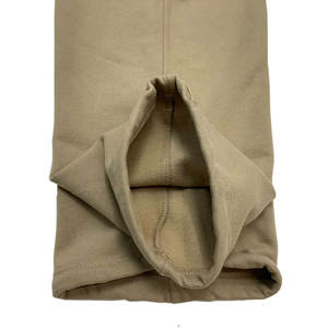 กางเกงคาร์โก้แบบสปอร์ตเอวสูงของผู้ชายกางเกงผูกเชือกปิดผ้าฟลีซกันรอยยับสำหรับออกกำลังกายในฤดูหนาวสีสะดอก - Product Image 3