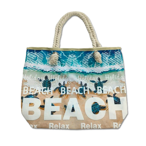 Sac fourre-tout mexicain en toile personnalisé avec logo, souvenir touristique, tortue, <span class=keywords><strong>Cancun</strong></span>, Cozumel, Mexique, sac de <span class=keywords><strong>plage</strong></span> - Product Image 6