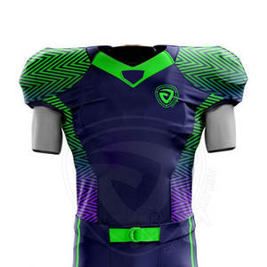 ชุดเครื่องแบบแขนสั้นระบายอากาศได้ดีเสื้อฟุตบอลมืออาชีพโลโก้ออกแบบได้ตามต้องการ - Product Image 3