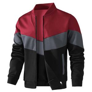 Nouvelle veste bomber d'automne personnalisée OEM pour homme, décontractée, imperméable, respirante, 100 % polyester, haute qualité, col montant, modèle 2026 - Product Image 5