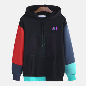 Sudadera con Capucha para Hombre, Invierno, Mangas Largas, Capucha con Cordón, Tejido de Forro Polar Transpirable y Ecológico, para Uso Casual en Interiores y Exteriores - Product Image 1