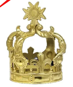 Nueva Escultura Metálica Decorativa Humana Moderna con Acabado Dorado para el Hogar - Product Image 4