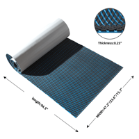 Tapis de terrasse de bateau en mousse EVA anti-UV de haute qualité Installation de clic moderne pour une utilisation en extérieur-Fournitures marines pour bateaux Jet Skis
