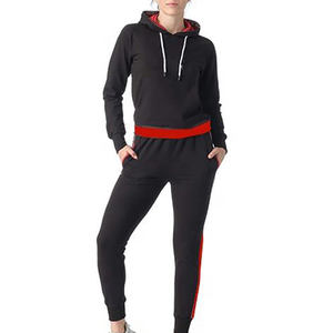 Quantité minimale de commande bas Conception personnalisée Survêtements pour femmes Utilisation en extérieur Vêtements pour femmes Survêtement uni de couleur unie à vendre - Product Image 1