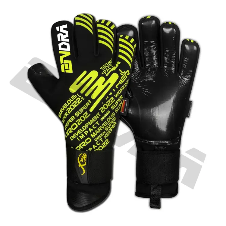 Groothandel Fabrikant Voetbal Handschoenen Training Voetbal Sport Beste Keeper Latex Handschoenen Voetbal Handschoenen