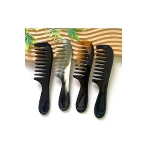 Peine de Cuerno de Búfalo Hecho a Mano, Ecológico, con Acabado Natural, de Calidad, Personalizado, para Peinar el Cabello, Hecho con Cuerno Real - Product Image 5