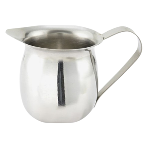 Fabricant indien en acier inoxydable lait moussant pichet expresso cloche crémier échantillon gratuit Stock sucre crémier pots en métal - Product Image 1