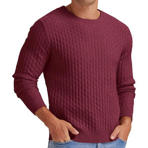 Nouveauté : Pull en coton/polyester tricoté pour homme, respirant, avec logo sur le devant, confortable, de haute qualité, personnalisable - Product Image 2