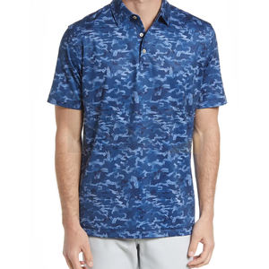 Polo con estampado de logotipo personalizado para hombre, diseño ligero, el mejor diseño para exteriores - Product Image 1