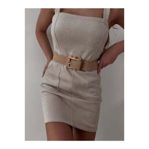 Ceinture élastique tressée à boucle pour femme, ceinture de veste, ceinture de chemise, ceinture de robe - Wicker - Product Image 4