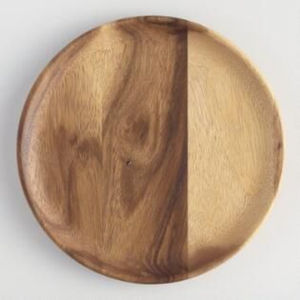 Assiette de présentation en bois ronde, motif ajouré découpé au laser, décorative pour table de mariage, fournisseur en gros - Product Image 4