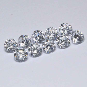 Diamant CVD HPHT de laboratoire 1 carat, couleur G, pureté VS1, taille brillant rond, pour la fabrication de bijoux, diamants CVD blancs ronds - Product Image 4