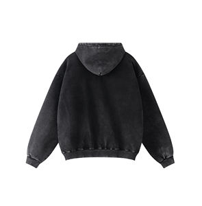 Pantheraint เสื้อฮู้ดผู้ชายผ้าฝ้ายผสมลายนูน, เสื้อแนวสตรีทไซส์ใหญ่เสื้อผ้าฝ้ายผสม100% ฤดูหนาว - Product Image 4