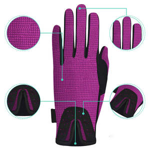 Fabrication de vêtements professionnels Gants d'équitation pour hommes Vêtements de sport Gants d'équitation pour hommes Gants d'équitation antidérapants - Product Image 4