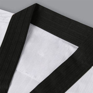 Uniforme de Taekwondo de colores sólidos hecho profesional para hombres Uniforme de Taekwondo de nuevo diseño Uniforme de Taekwondo de gran oferta - Product Image 4