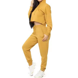 Ensemble de survêtement en molleton de haute qualité personnalisable pour hommes et femmes, taille plus, 2 pièces, sweat-shirt à capuche, jogging, sweat-shirt à capuche pour hommes - Product Image 3