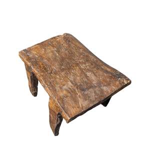 Naga Handmade <b>Rustic</b> Wooden <b>Table</b> with Metal Frame Traditional Square Design Set for Living Room Home Furniture - Product Image 2