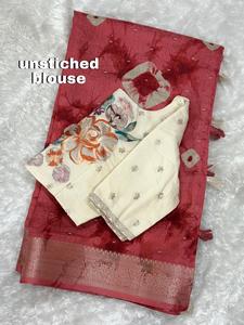 Evergreen Design Viscose Coton Avec Fil Broderie Saree Femme Fabricant De Mode Et Fournisseur De Surat Au Taux Le Plus Bas - Product Image 5