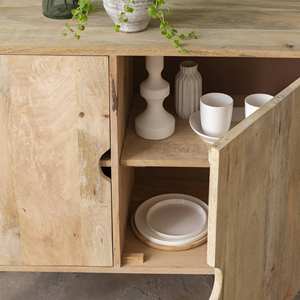 Aparador Moderno Augustine de Madera de Mango para Dormitorio, Comedor y Uso en Hoteles - Product Image 3