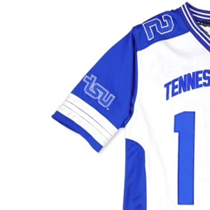 ชุดเสื้อฟุตบอล Tsu สำหรับผู้ชายเสื้อทีมฟุตบอลผ้าโพลีเอสเตอร์100% แห้งเร็วป้องกันรังสียูวีระบายอากาศได้โลโก้และหมายเลข - Product Image 4