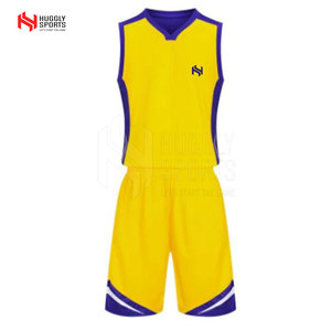 Uniforme de basket-ball dernier modèle nouveau design uniforme de basket-ball sans manches uniforme de basket-ball en vente en ligne - Product Image 1