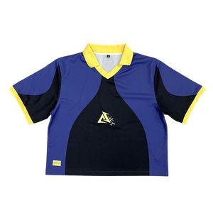 เสื้อเจอร์ซีย์ฟุตบอลย้อนยุคเสื้อฟุตบอลคอวินเทจพิมพ์ซับลิเมชันเสื้อฟุตบอลคลาสสิกระบายอากาศ2025 - Product Image 2