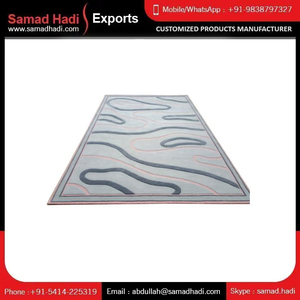 Nouveauté tapis moquette en laine touffeté fait à la main tapis direct fournisseur d'usine artisanal brodé à la main ensembles hauts de zone - Product Image 4