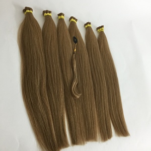 100% Extensiones de cabello humano virgen sin procesar Cutícula alineada Cabello crudo Natural a granel Cabello Humano - Product Image 3