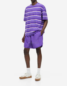 2025 Vente en gros OEM Logo personnalisé Impression numérique T-shirt solide coupe régulière pour hommes 100% coton - Product Image 4