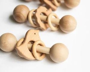Premium Handmade Wooden <b>Baby</b> <b>Teether</b> Safe Eco-Friendly, Factory Rate - Product Image 2
