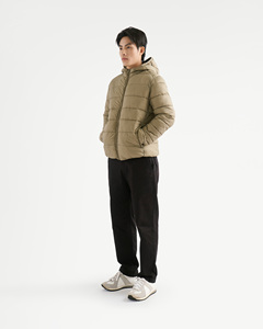 Chaqueta Acolchada de Manga Larga para Hombre, Transpirable, de Alta Calidad, con Capucha, Casual, Sólida, 100% Nailon, Talla Personalizada, Otoño, Estilo Vietnamita - Product Image 6