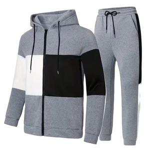 Conjunto Deportivo Informal de Invierno con Sudadera con Capucha y Pantalones, Chándal Grueso de Algodón 100% para Hombre y Mujer - Product Image 2