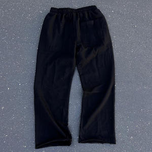 Pantalon de survêtement personnalisé pour hommes à imprimé bouffant 100% coton pantalon léger lavé à l'acide pantalon imprimé crâne de style vintage - Product Image 4