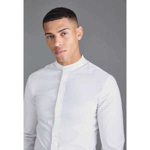 Camiseta Larga a Rayas de una Sola Pieza para Hombre, Nueva Tendencia de Marca de Diseñador, Otoño, Antiarrugas - Product Image 6