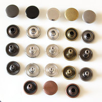 Rivet de sac 13 mm, accessoires, double dôme, clou, pour vêtements/cuir, talons, chaussures de femme, rivet métallique