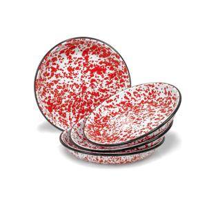 Design minimaliste assiettes de service en métal couleur émail fruits salade plat pour la maison cuisine décor écologique - Product Image 6