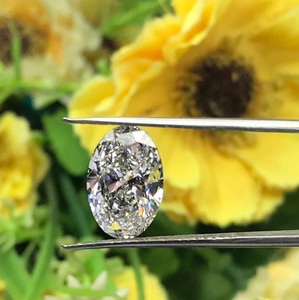 Diamante cultivado en laboratorio CVD de 3,50 CT de corte brillante ovalado de calidad superior para la fabricación de joyas a un precio asequible - Product Image 2