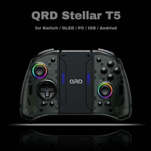 จอยสติ๊กไร้สาย Stellar สำหรับ Nintendo Switch Joycons Qrd BT สำหรับเล่นเกม รองรับฟังก์ชั่น Turbo พร้อมระบบสั่นสะเทือน - Product Image 5