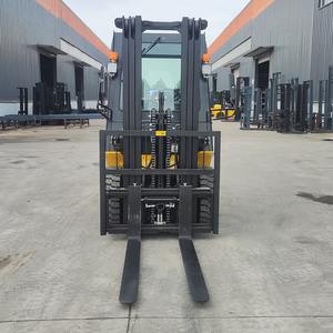 Chariot élévateur à grande roue du fabricant Fourches à double palette Capacité totale de la palette Moteur diesel Puissance Neuf État d'occasion Acier - Product Image 2