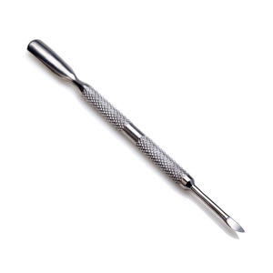 High Quality <b>Callus</b> <b>Remover</b> Sustainable Cuticle Nail Pusher Stainless Steel Nail Supplies Double Head Nail Pusher Customized - Product Image 3