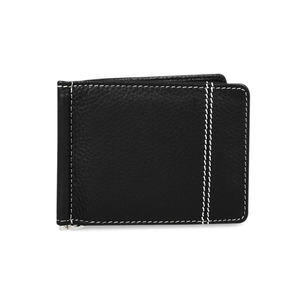 Meilleur prix 2026 Nouvelle arrivée Portefeuille en cuir noir pour homme avec porte-cartes, nouveau design, léger, à vendre - Product Image 1