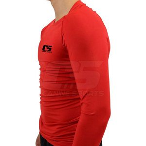 เสื้อรัดรูปแขนยาวทรงสลิมฟิตชุดออกกำลังกายพร้อมเทคโนโลยีการบีบอัด - Product Image 4