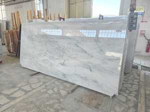 2025หินอ่อนสีขาวสไตล์ตุรกีที่ทันสมัยกระเบื้องปูพื้นผนังเรียบเป็นธรรมชาติขัดเงาสำหรับวิลล่าโรงแรมภายนอกห้องน้ำ - Product Image 3